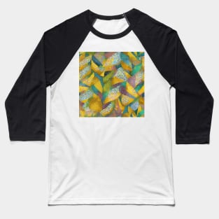 Geometric golden pattern Baseball T-Shirt